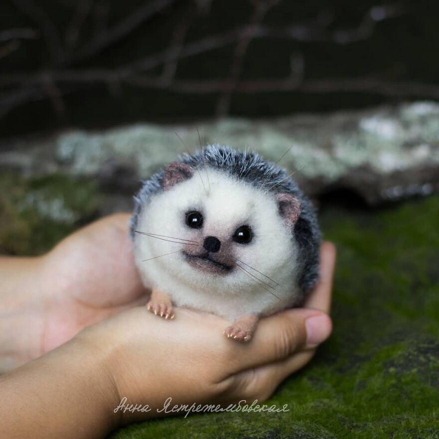 Russian Artist Creates Incredibly Realistic Little Animals Made Entirely Of Wool (New Pics)
