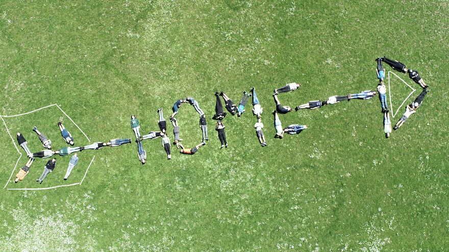 We Captured Drone Photos Of Kids Saying Goodbye To The School Year