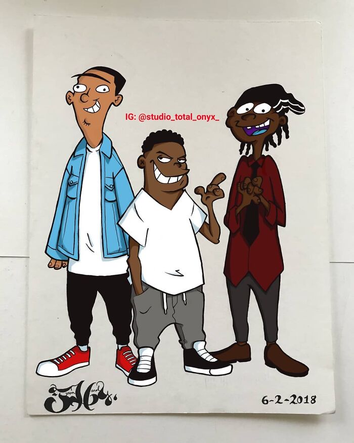 This Artist Makes Black Characters For Classic Cartoons (New Pics)