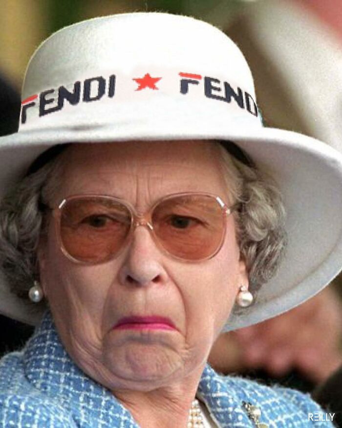 This Guy Uses Queen Elizabeth As Inspiration For His Hilarious Montages (66 Pics)