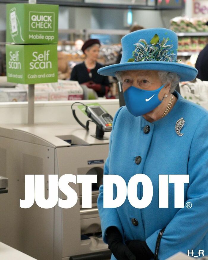 This Guy Uses Queen Elizabeth As Inspiration For His Hilarious Montages (66 Pics)