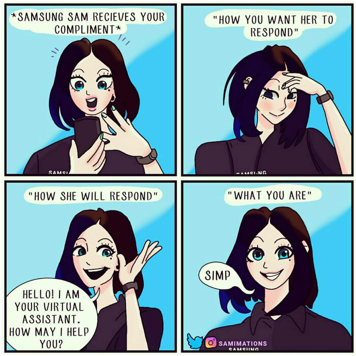 So You'll Give Samsung Sam Assistant A Compliment?