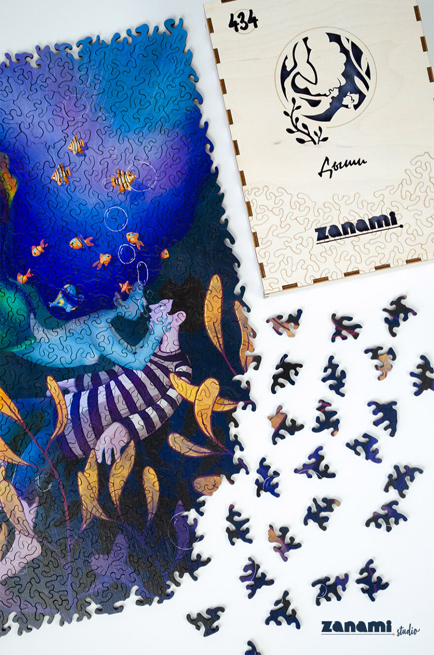 We Create Wooden Puzzles And We Love It.