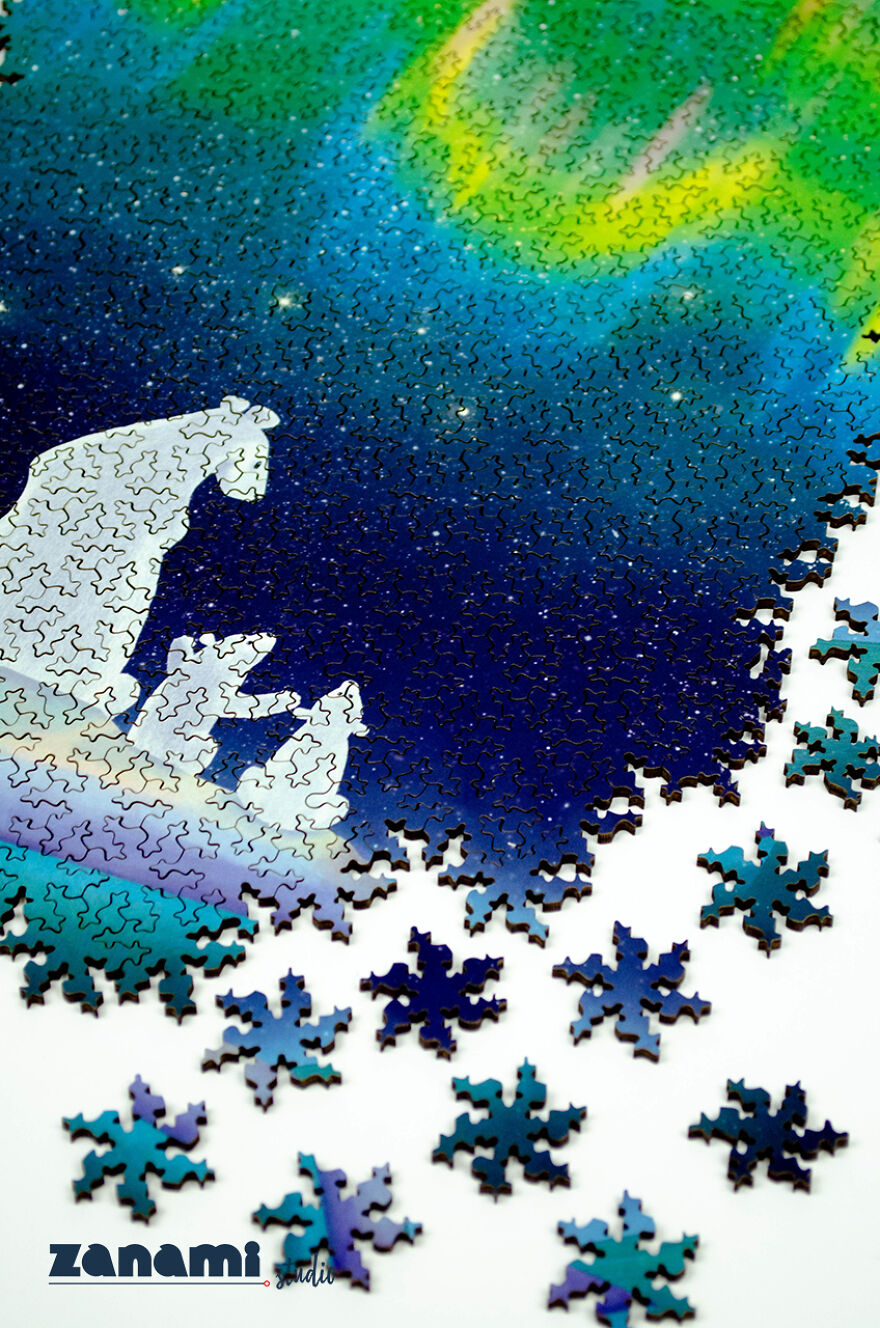 We Create Wooden Puzzles And We Love It.