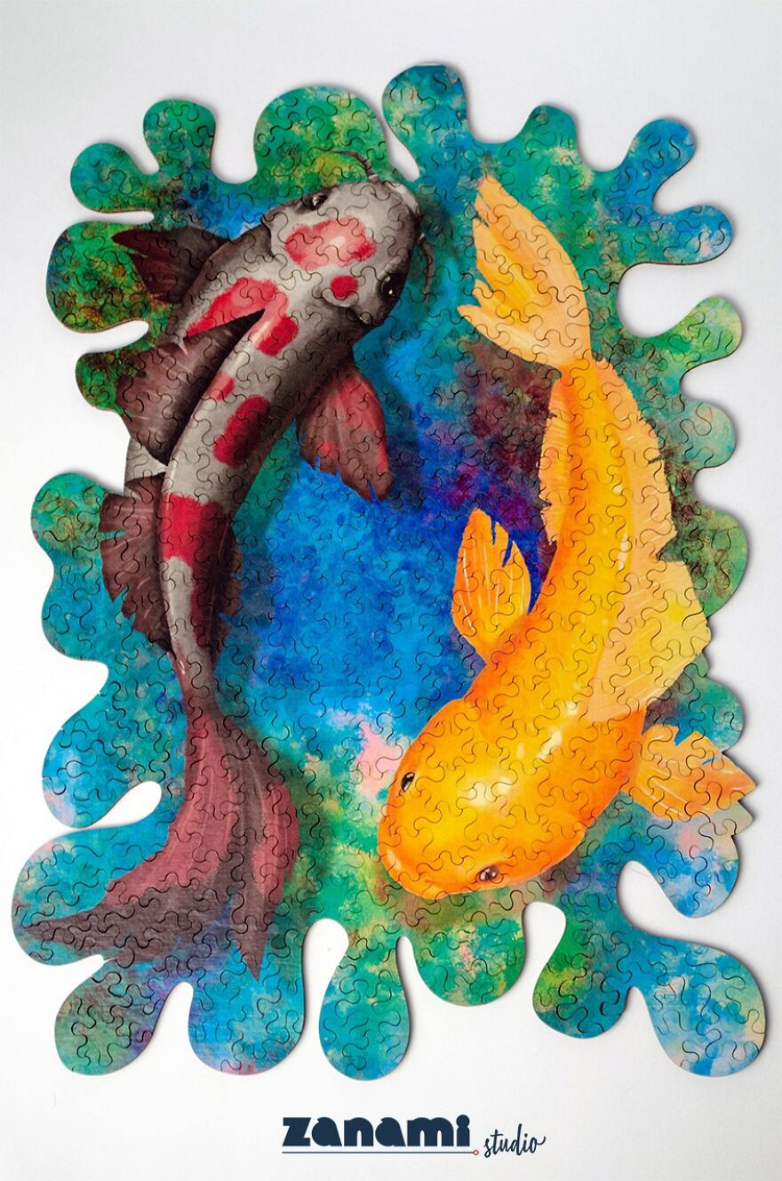 We Create Wooden Puzzles And We Love It.
