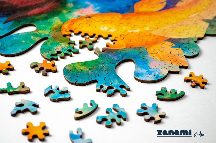We Create Wooden Puzzles And We Love It.