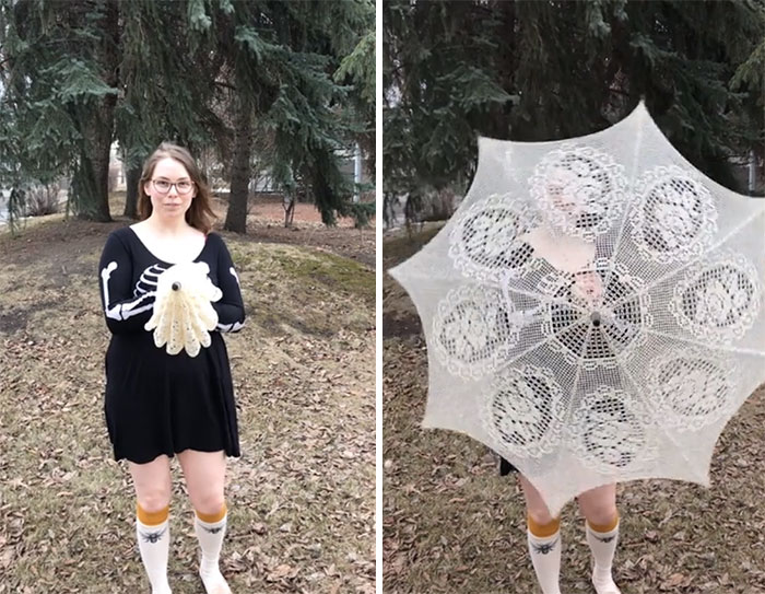 80 Hours Crocheting To Make This Parasol! Worth It!
