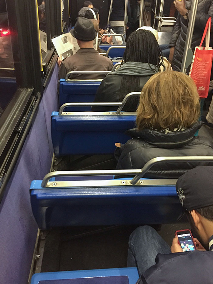 People Who Block Window Seats On Public Transit