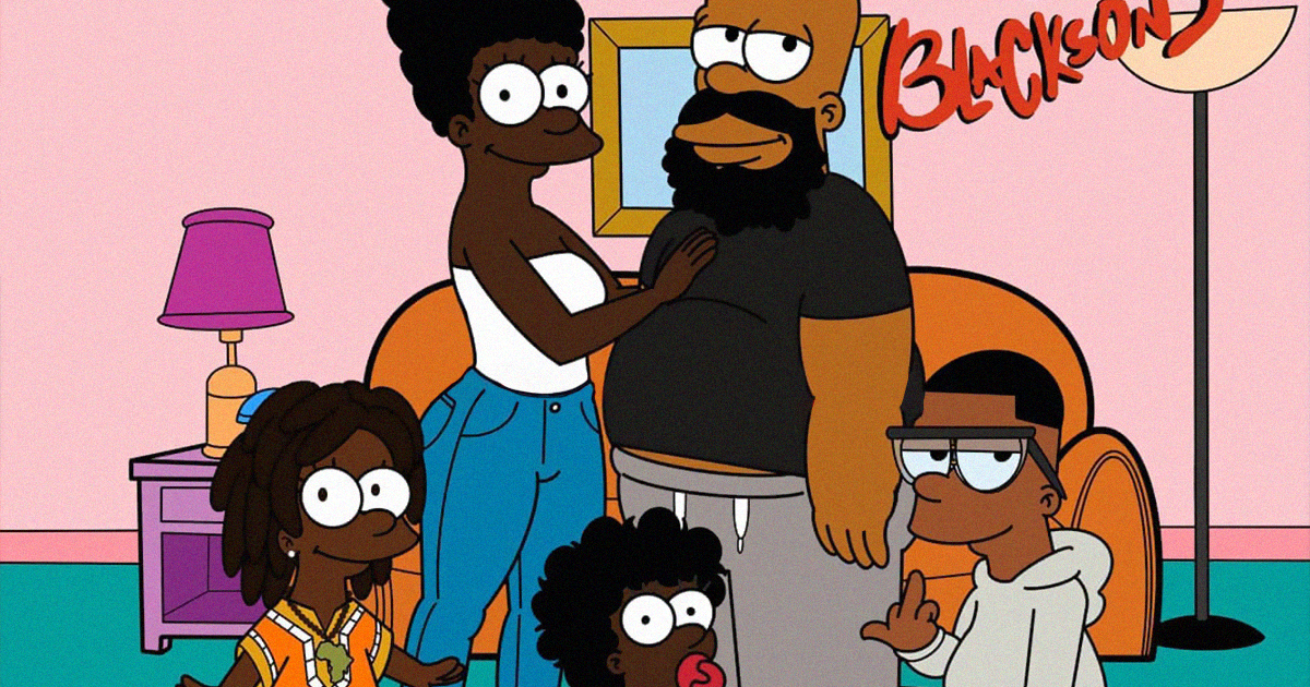 Este artista reimaginó dibujos animados famosos con personajes negros para  concienciar (30 imágenes nuevas) | Bored Panda