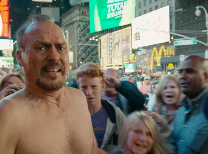 The Times Square Crowd In ‘Birdman’