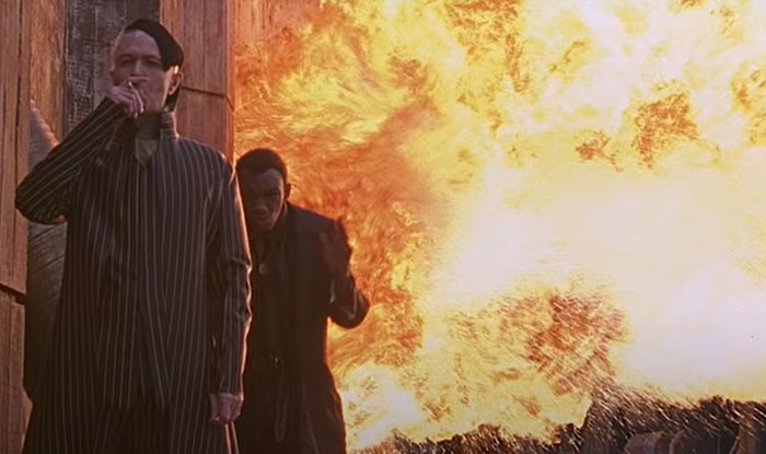 Tricky, Zorg's Henchman In The Fifth Element, Was Genuinely Scared By The Warehouse Explosion Because Luce Besson And Gary Oldman Didn't Mention To Him How Big The Explosion Really Will Be During The Shoot. The Heat Of Said Explosion Also Melted Part Of Gary Oldmans Costume