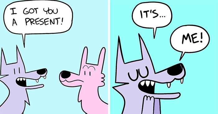 30 Funny Comics About Animals And Their Relatable Everyday Struggles