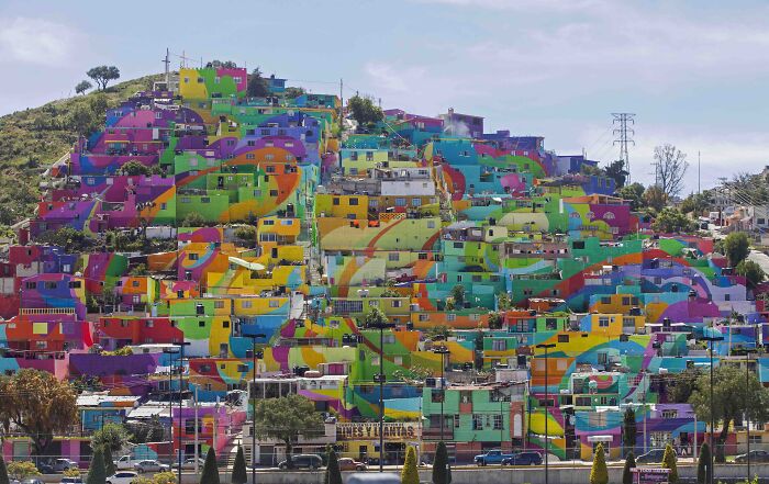 Mexican Town Pachuca Is One Big Mural