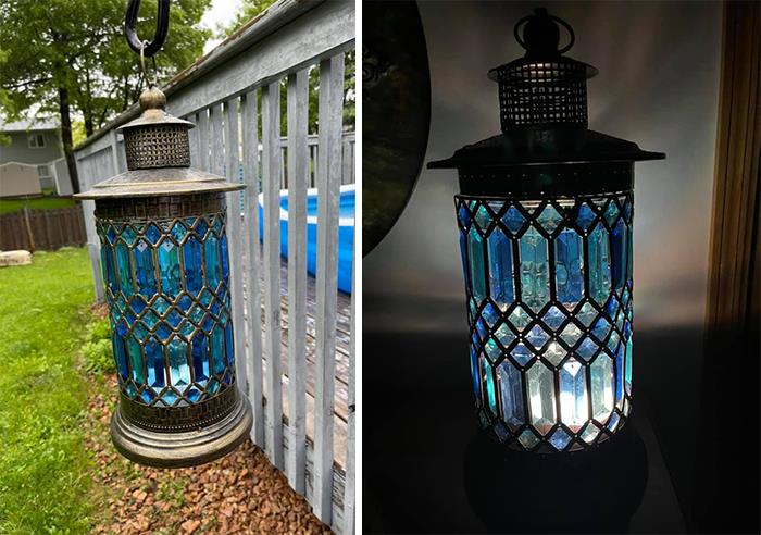 I Found This Beautiful Lantern At A Goodwill In Minnesota. I Still Don’t Know Where It’s Permanent Spot Will Be, But I Absolutely Love It! I Paid $15 For This One