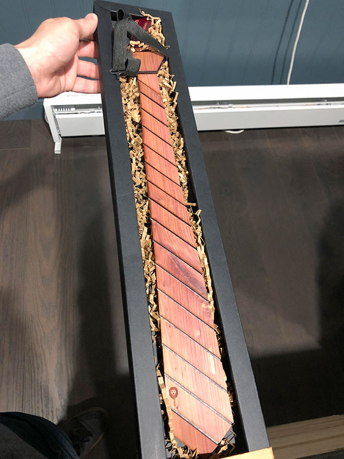 This Wooden Tie I’m Wearing As A Groomsman