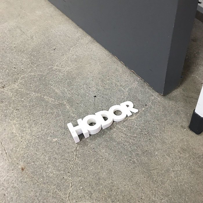 Spotted This Amazing Door Stop At Work