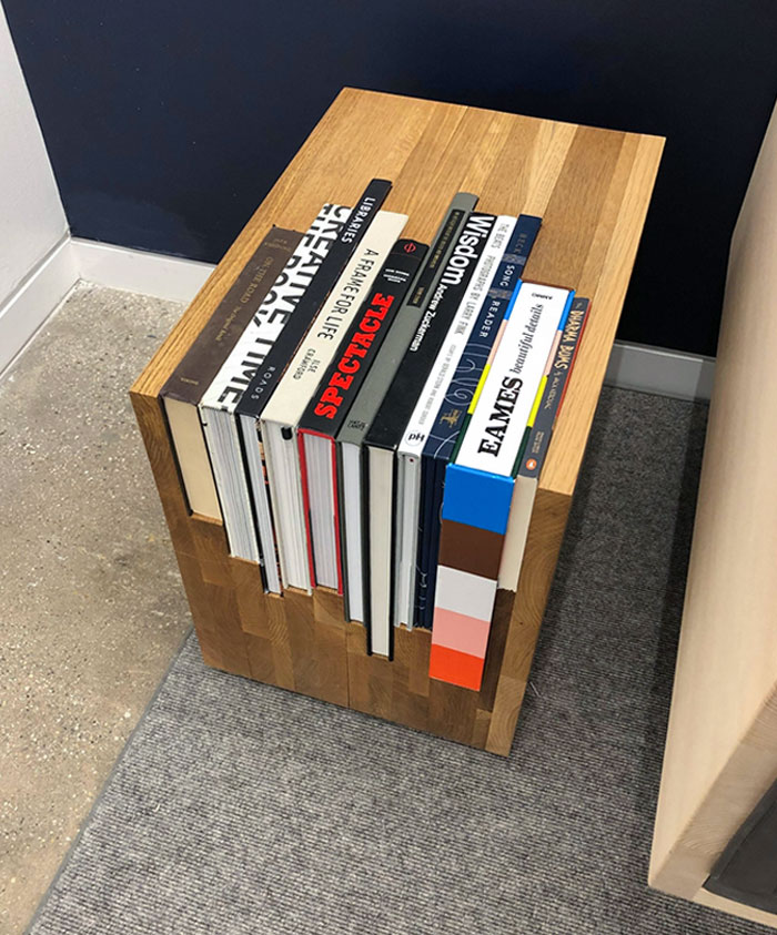 This Side Table Designed Specifically For These Books