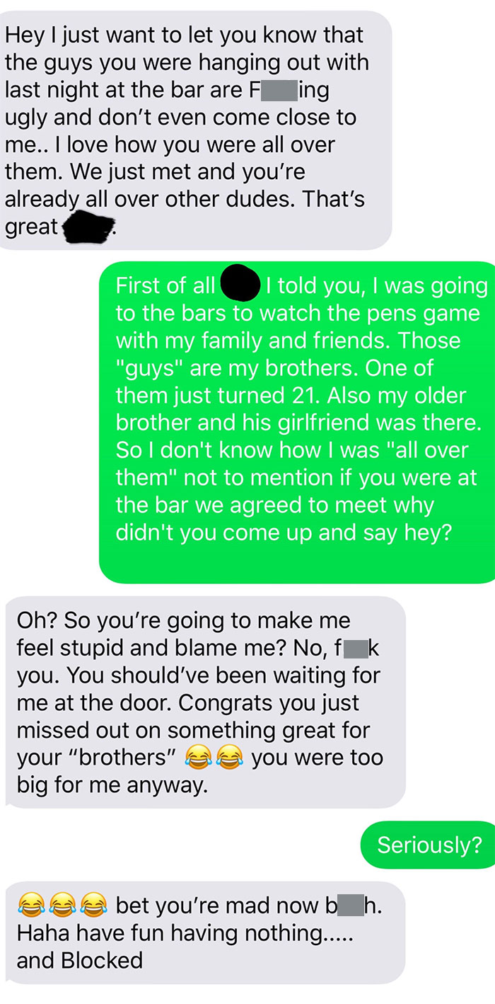 My Friend Just Turned 21 He Wanted To Grab A Beer With His Brother And Sister. They Were Supposed To Meet His Sisters New Boyfriend. But He Ghosted Her. Well They Found Out Why He Ghosted Her The Other Night