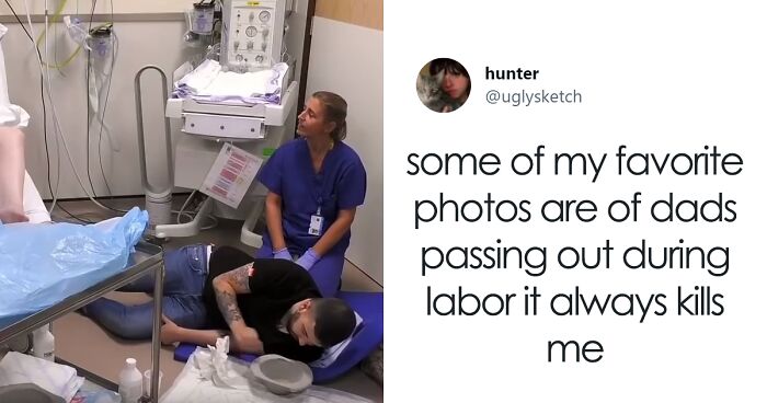 People Are Sharing Funny Stories Of How The Delivery Room Experience Was Too Much For New Dads