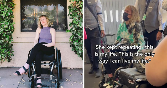 The Internet Is Calling Out Delta Airlines For Damaging This Woman’s Wheelchair And Making Her Cry