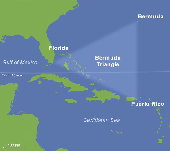 Ships Disappear In The Bermuda Triangle At About The Same Rate As They Do Anywhere Else