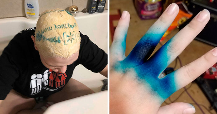 35 Hair-Dye Fails That Make You Feel Glad You’re Not The ‘Victim’ In The Pictures