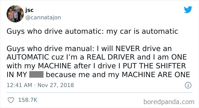 As A Manual Driver, Can Confirm