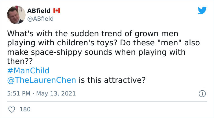 Guy Mocks Men Playing With Children's Toys - Faces An Instant Shutdown