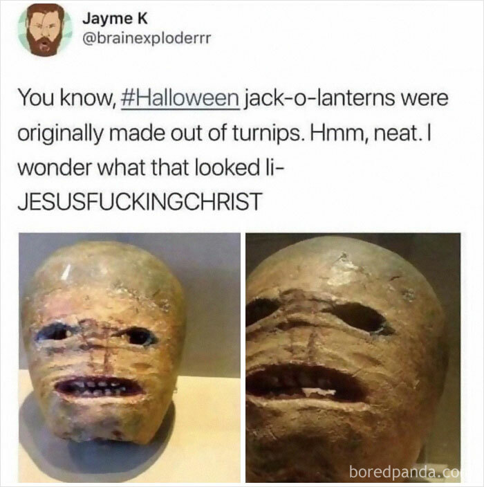 Thanks, I Hate What Jack-O-Lanterns Looked Like