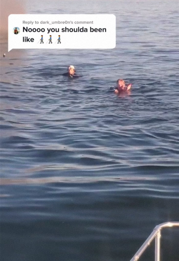 Homophobes Swim For Help To The Pride Boat They Were Just Harassing After Their Own Boat Explodes
