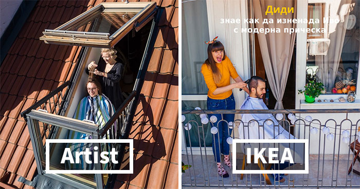 Lithuanian Photographer Outraged After IKEA Bulgaria Rips Off His “Quarantine Portraits” Series