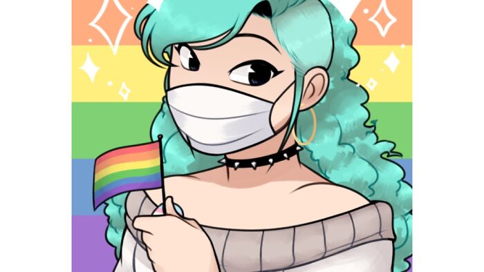 I Used Picrew To Make This. Happy Pride Month To Everybody! Love Is Love.