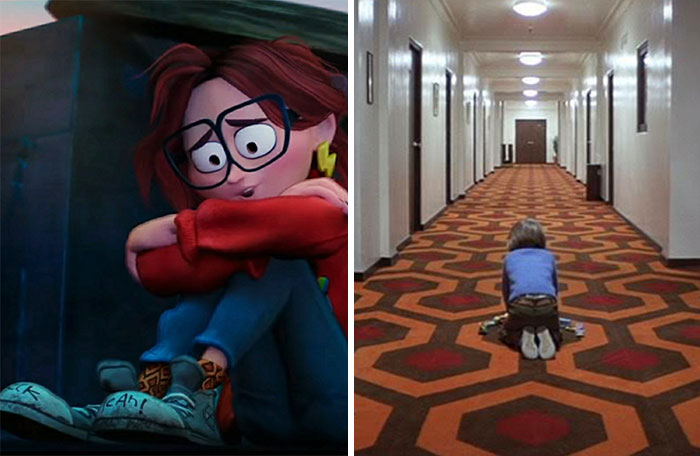 In The Mitchells vs. The Machines (2021), Katie's Socks Have The Same Pattern As The Iconic Carpet From The Shining