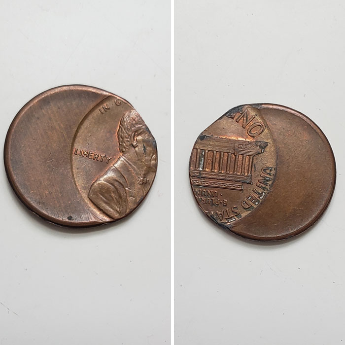 I Found A Misprinted Penny (Front And Back)