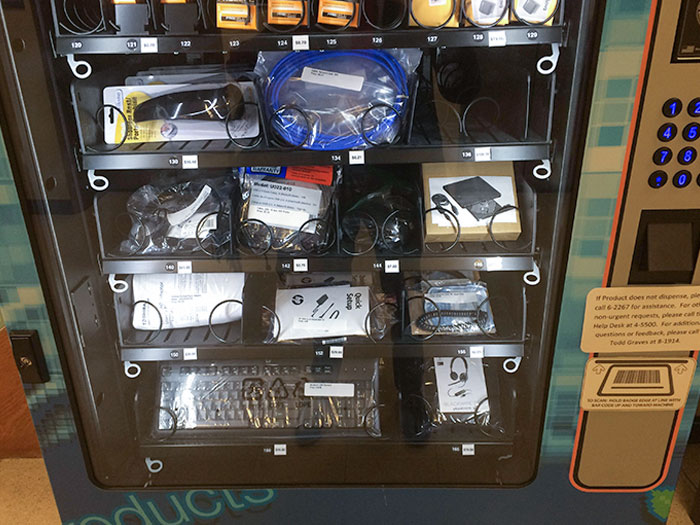 This Vending Machine At My Office Sells Keyboards For $10