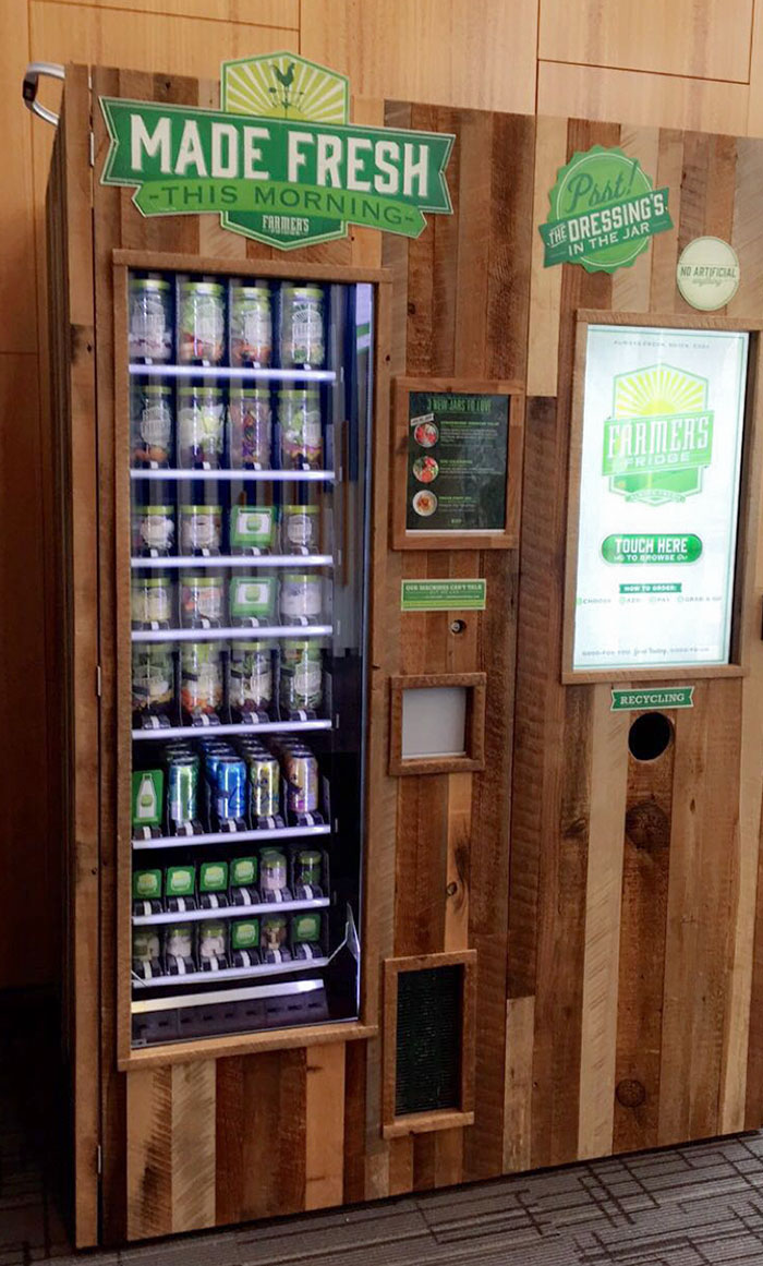 My Doctor's Office Has A Salad Vending Machine