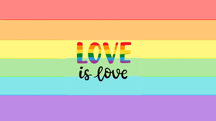 The Love Is Love Part Was A Clipart But I Did The Rest! I Hope You Like It!