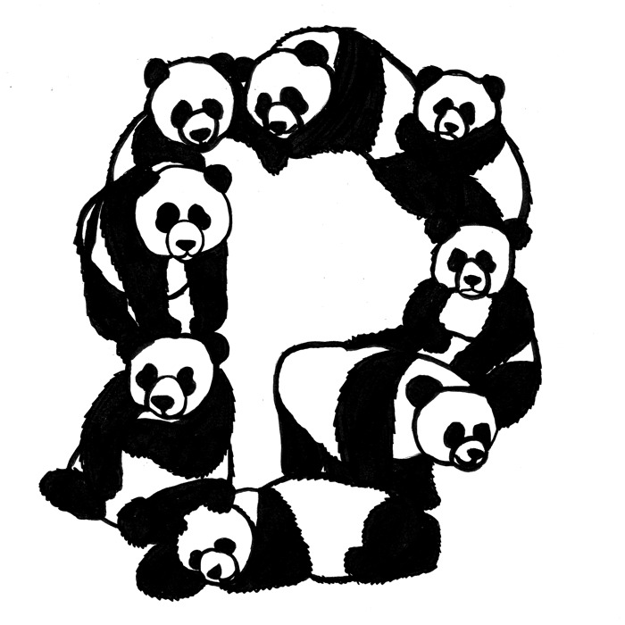 P For Panda