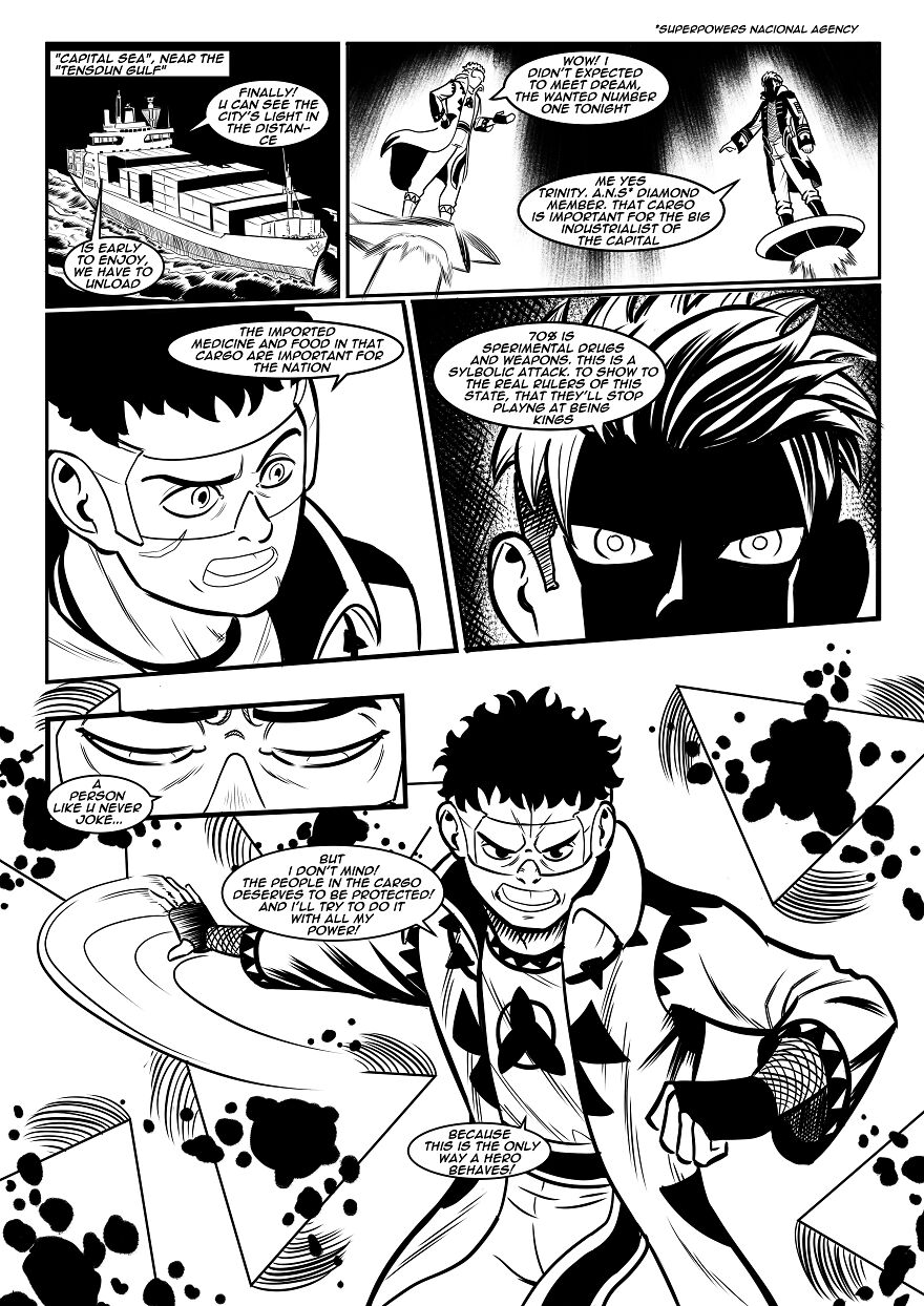 Webcomic Giovani Vigilanti Ch1: I Want A Quiet Life Webcomic Giovani Vigilanti Ch1: I Want A Quiet Life