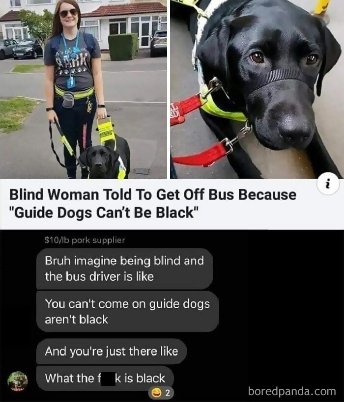 Blind Bruh Moment