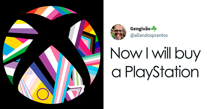 The Internet Proved To A Guy Disapproving Of Xbox’s New Rainbow Logo That He Won’t Find A Company Not Supporting LGBTQ+