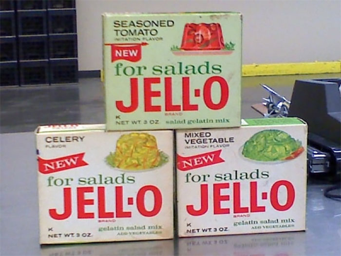 Where A Lot Of 'Salads' Got Their Jell-O From. Special Non Sweet Flavors