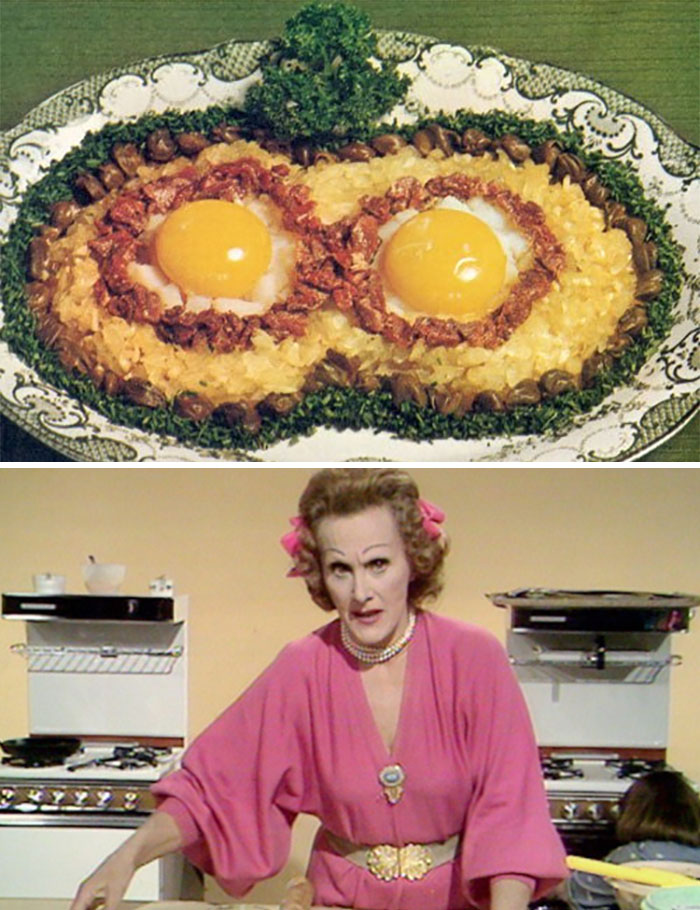Swedish Birds Nests. A 1970s Recipe From Fanny Cradock (A Famous English TV Celebrity Chef.)