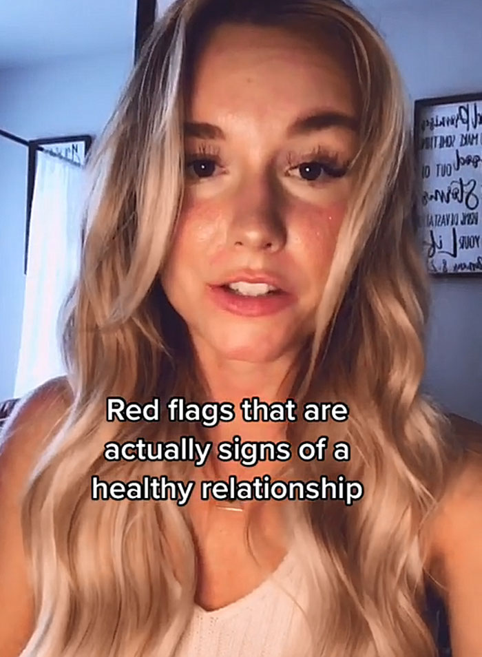 Woman Tired Of Seeing These Relationship Behaviors Stated As 'Red Flags' Explains How They're Actually 'Green Flags'