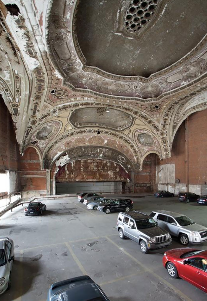 This Parking Garage Was Once A Theater