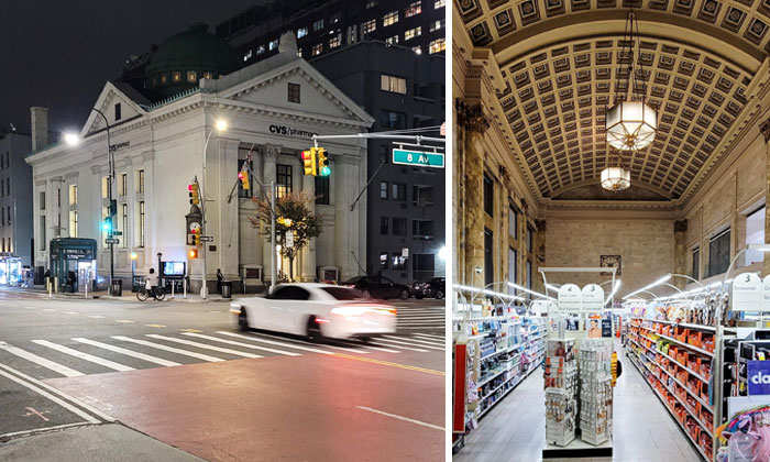 This Old Bank Turned To CVS In Manhattan