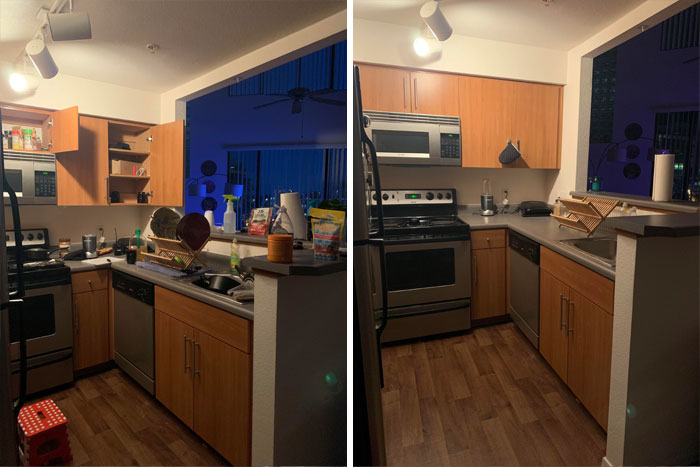 Finally Organized My Kitchen After Weeks Of Being Too Depressed To Clean It