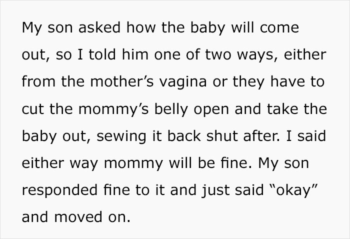 Mom Tells The Truth To Her 4.5-Year-Old Son About How Babies Are Born, Gets Called Out By Her Boyfriend