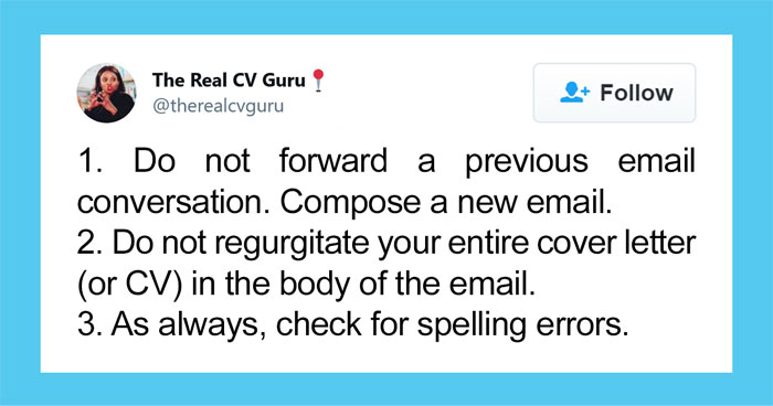 People Are Loving This Thread Explaining How To Send Job Applications Via Email