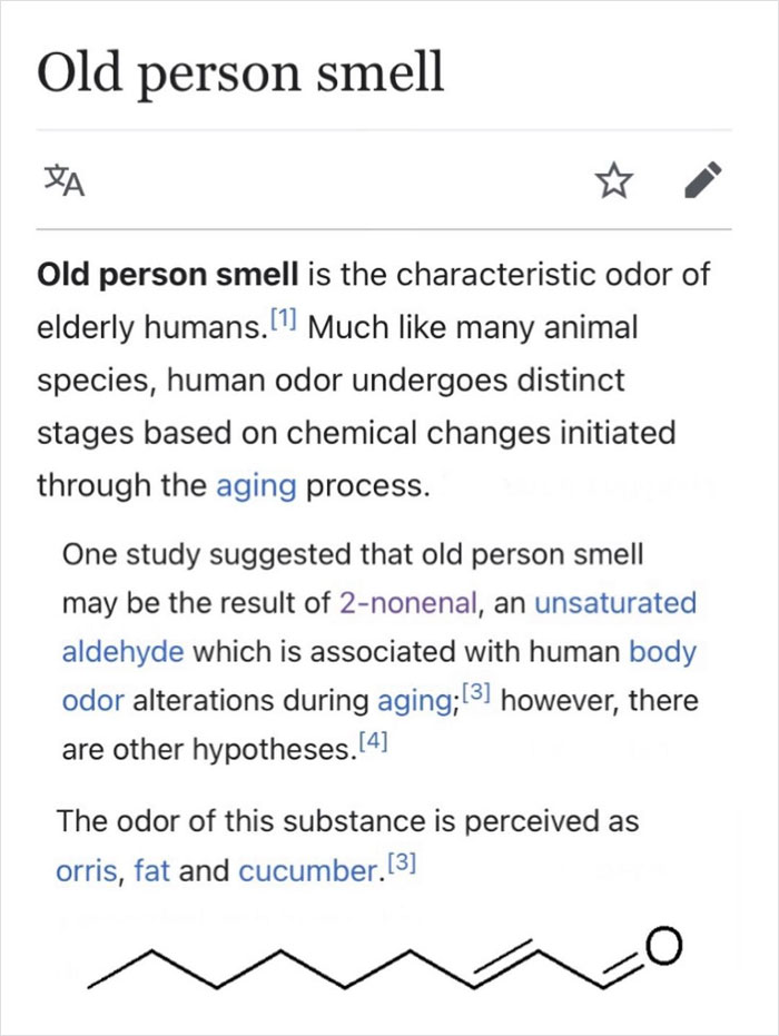 Old Person Smell